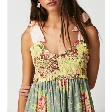 Stylish ABYOVRT Floral Maxi Dress for Women