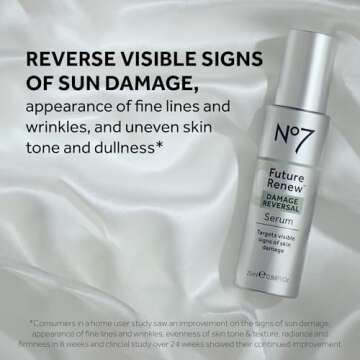 No7 Future Renew Damage Reversal Serum - Anti-Aging Essential for Glowing Skin
