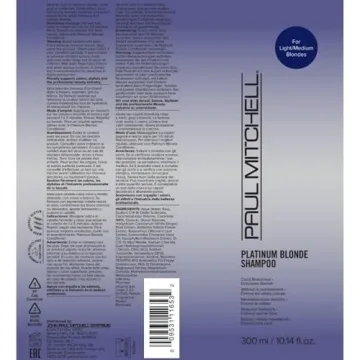 Paul Mitchell Platinum Blonde Shampoo for Brass-Free Blonde