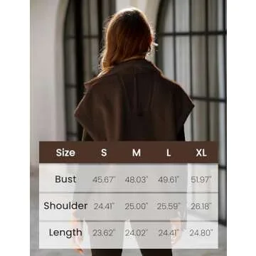 Athlisan Women's Fleece Vest Casual Sherpa Jacket
