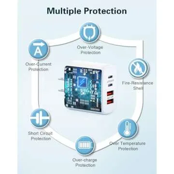 USB C Charger Block 2-Pack 40W Fast Charging Adapter