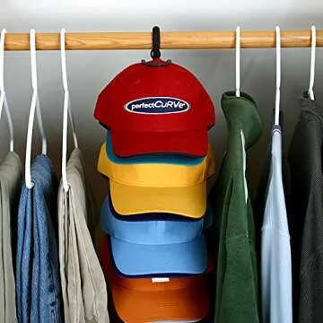 Perfect Curve Cap Rack System for 36 Baseball Caps