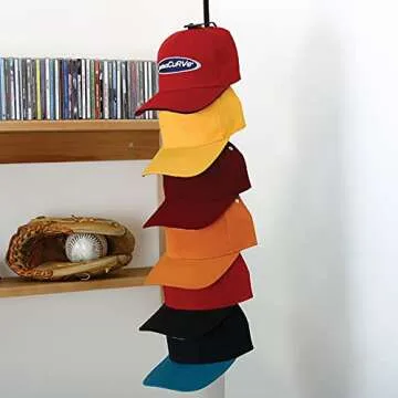 Perfect Curve Cap Rack System for 36 Baseball Caps