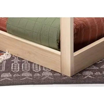 House Bed Frame Full Size Made in the USA - No Legs