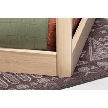 House Bed Frame Full Size Made in the USA - No Legs