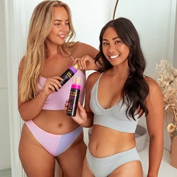 b.tan Dark Self Tanner Mousse for a Flawless Tan