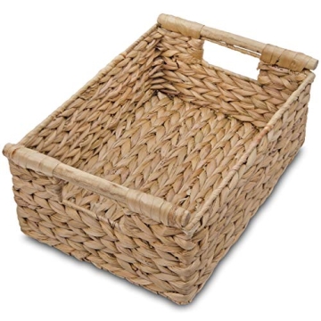 VATIMA Hyacinth Medium Wicker Basket - Sustainable Storage with Style