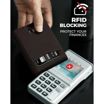 LORZOR Minimalist AirTag Wallet for Men