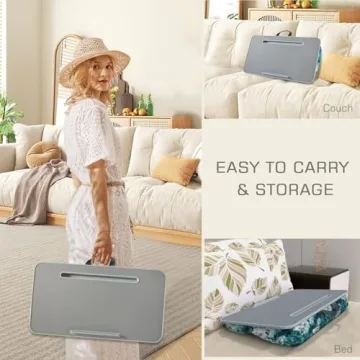 Comfortable MillHome Lap Desk with Ergonomic Cushion Design