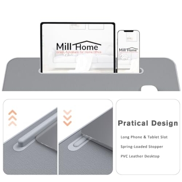 Comfortable MillHome Lap Desk with Ergonomic Cushion Design