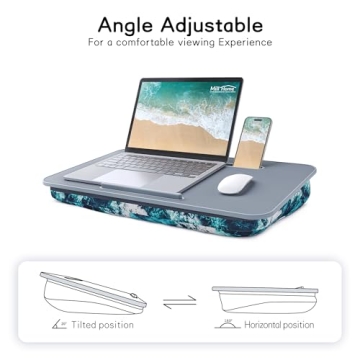Comfortable MillHome Lap Desk with Ergonomic Cushion Design