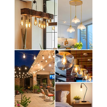 LED Edison Light Bulbs for a Cozy, Stylish Home