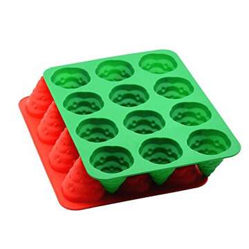 3D Christmas Tree Silicone Mold for Baking & Crafts