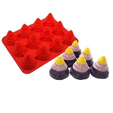 3D Christmas Tree Silicone Mold for Baking & Crafts
