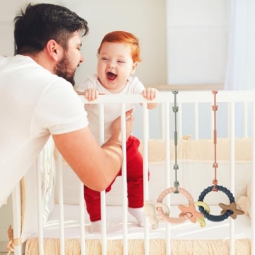 Eoopoon Silicone Teething Ring for Safe Baby Chewing