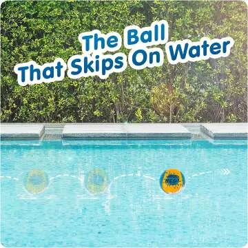 Wave Runner Water Skipping Balls 2-Pack Bundle