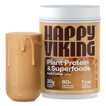 Happy Viking Iced Coffee Protein Powder by Venus Williams