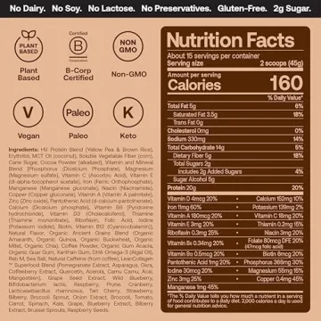 Happy Viking Iced Coffee Protein Powder by Venus Williams