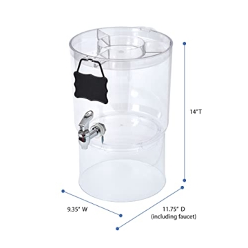 Buddeez 2 Gallon Party Drink Dispenser with Spigot