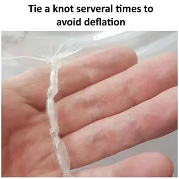 Lightsfever warm white led balloons with batteries, wedding balloons, party balloons clear balloons transparent balloons for helium or air