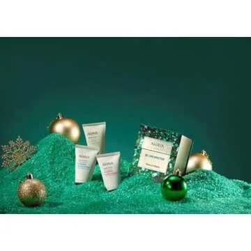 AHAVA Three’s A Charm Gift Set - Includes Mineral Body Lotion, Mineral Hand Cream & Mineral Shower Gel, Enriched with Exclusive Dead Sea Mineral Blend Osmoter, 3 x 1.3 Fl.Oz