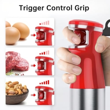 Powerful 1100W Immersion Blender Set for Smoothies & More