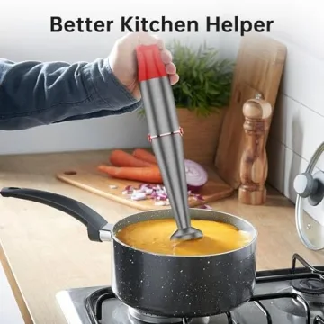 Powerful 1100W Immersion Blender Set for Smoothies & More
