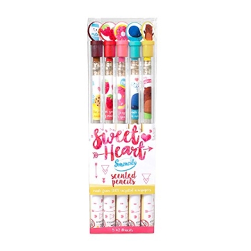 Scentco Sweetheart Smencils - Scented Pencils, 5 Count
