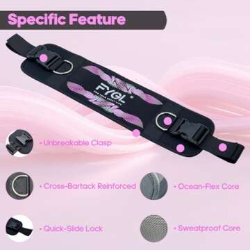 FYGL Hip-Thrust-Belt: Versatile Fitness for All