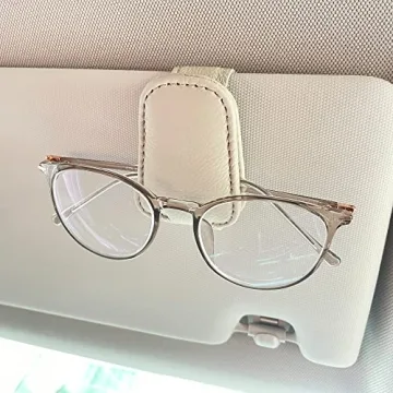 KIWEN Sunglasses Holder Stylish Car Visor Clip