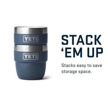 YETI Rambler Stackable Espresso Cup- Stylish & Durable