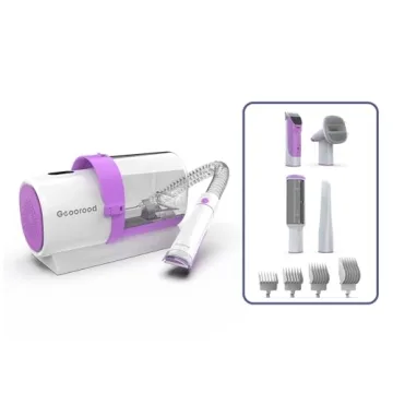 Ultimate Dog Grooming Vacuum Kit for Easy Shedding Care