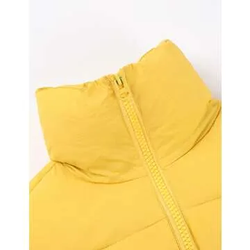 Stylish UANEO Cropped Puffer Vest for Women