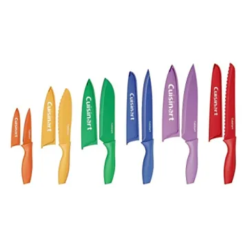 Cuisinart 12-Piece Knife Set - Multicolor Cutlery