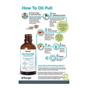 DrTung's Oil Pulling Concentrate for Teeth Gum Health