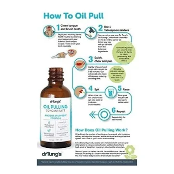 DrTung's Oil Pulling Concentrate for Teeth Gum Health