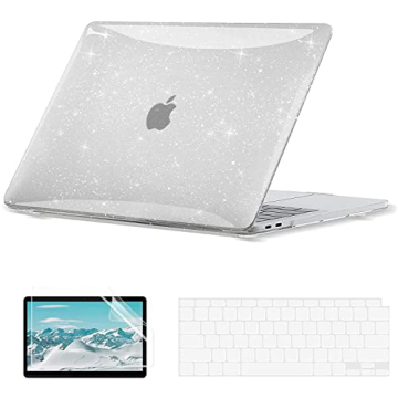 EooCoo Glitter Hard Case for MacBook Air 13 inch - Stylish Protection