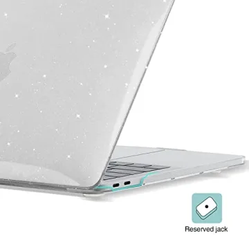 EooCoo Glitter Hard Case for MacBook Air 13 inch