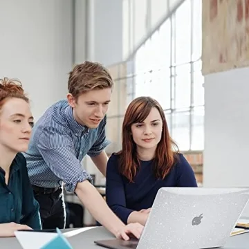 EooCoo Glitter Hard Case for MacBook Air 13 inch