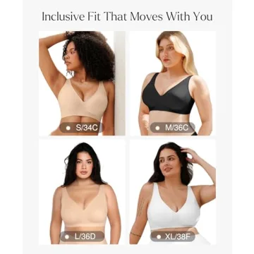 Comfortable Wireless Bra for Women Seamless Fit Everyday Use