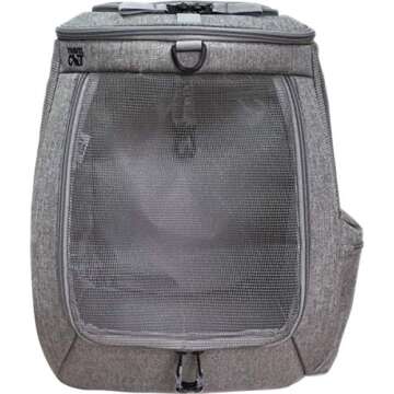 Travel Cat Navigator Carrier Bag - Premium Cat Backpacks for Carrying Cats, Travel, Hiking, Outdoor ...