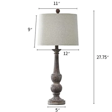 Elegant OYEARS Touch Control USB Table Lamps for All Spaces