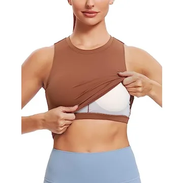 Natural Feelings Nudi Sports Bra for Women Removable Padding