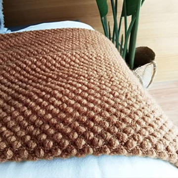 Cozy LOMAO Knitted Throw Blanket - Lightweight & Chic Decor