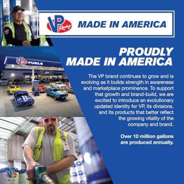 VP Small Engine Fuels 6238 Ethanol-Free 50:1 2-Cycle Gas+Oil - 1 quart, Pack of 8