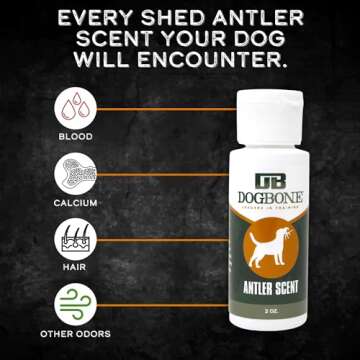 DogBone Shed Dog Training System | Dog Training Kit | Hunting Dog Accessories | Dog Training Tools | Dog Scent Training Kit | Scent Training for Dogs | Hunting Dog Toys