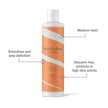 Boucléme Seal + Shield Curl Defining Gel - Eco-Friendly - Vegan Strong Hold for Curls