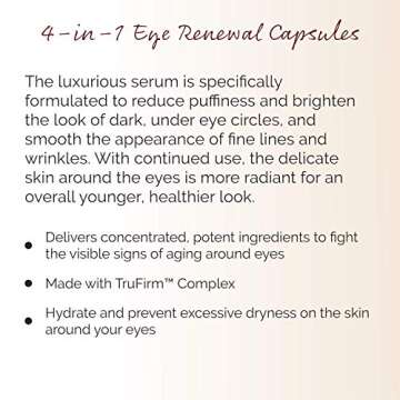 Crepe Erase 4-in-1 Eye Renewal Capsules, TruFirm Complex (30 Count)