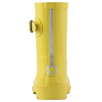 OAKI Kids Classic Yellow Rubber Rain Boots for Toddlers