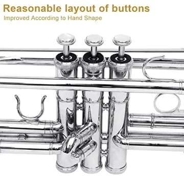 Ktaxon Bb Trumpet for Beginners with Hard Case & Accessories